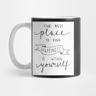 Find Happiness Mug